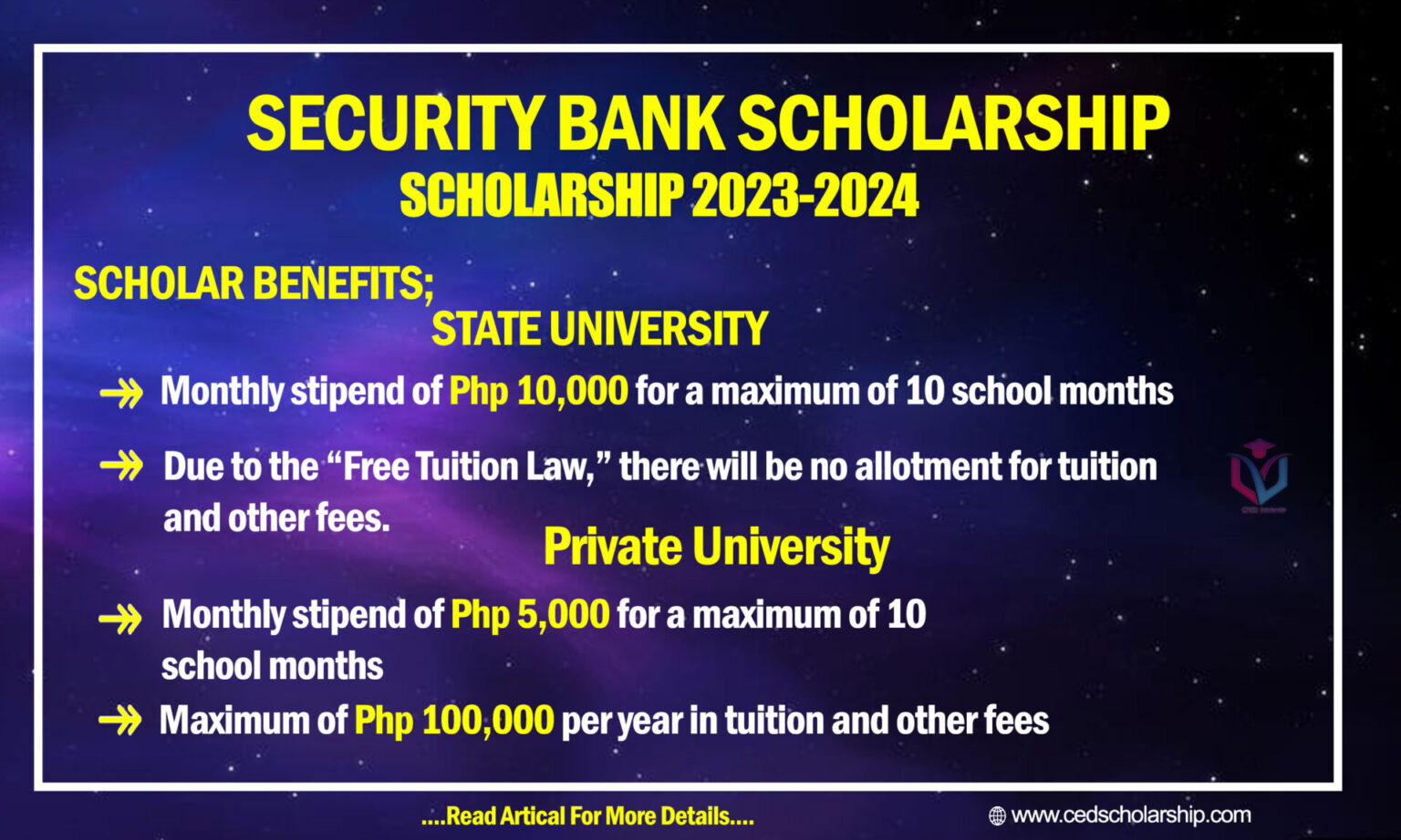 security-bank-scholarship-open-to-apply-2023-2024