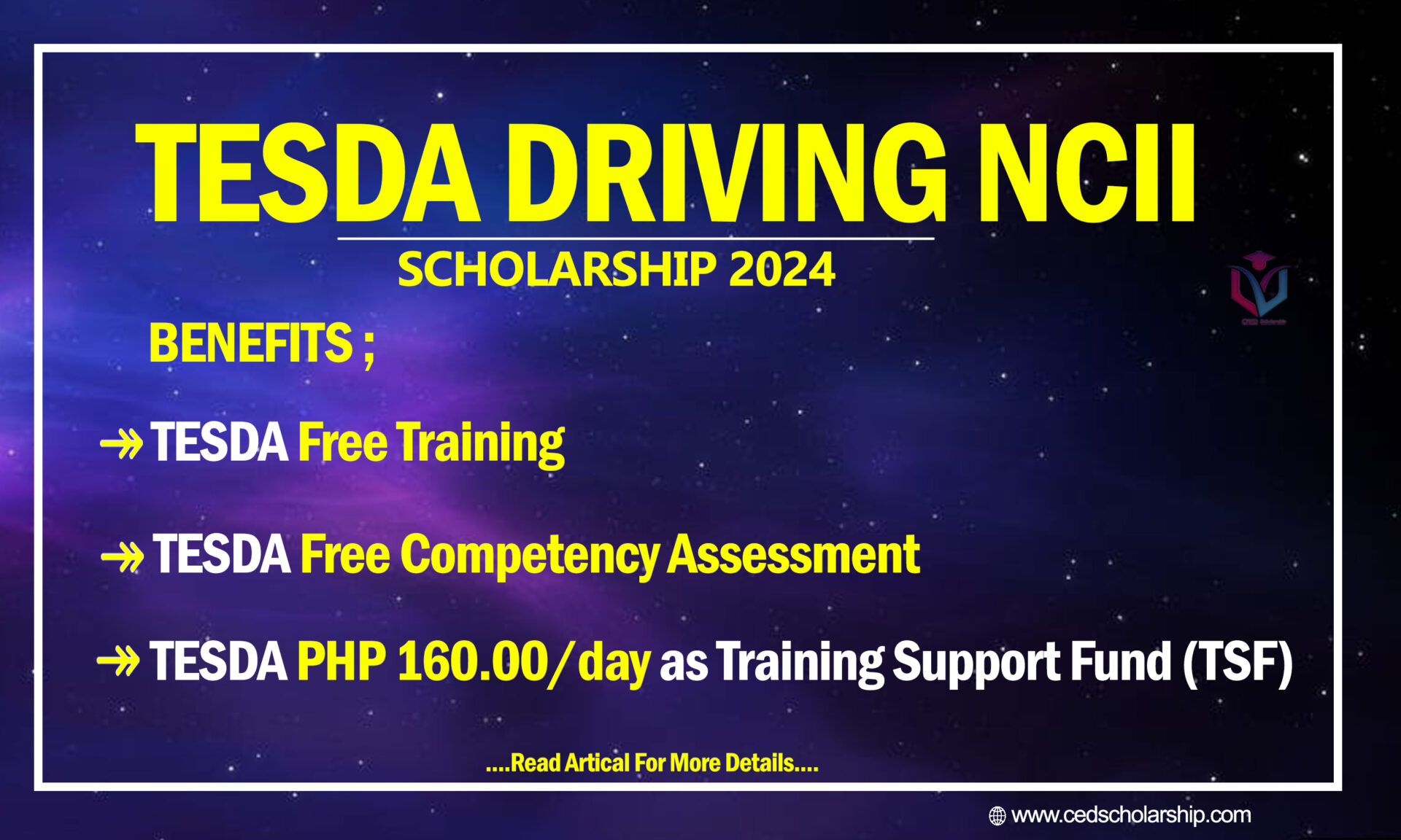 tesda free driving course 2024 requirements